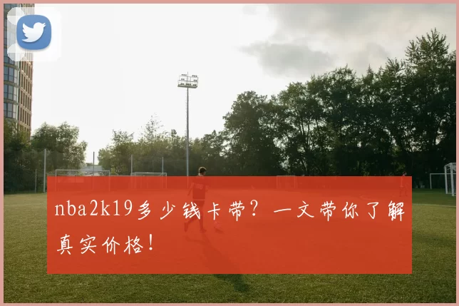 nba2k19多少钱卡带？一文带你了解真实价格！